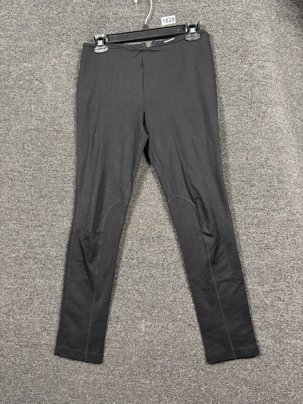 J. Crew Leggings Pants Womens Size 2 Black Skinny Back Zip Slim Fit Style 97643